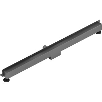 Mexen Flat Wall odpływ liniowy ścienny 2w1 110 cm, gun gray szczotkowany - 1E30110