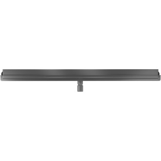 Mexen Flat Wall odpływ liniowy ścienny 2w1 120 cm, gun gray szczotkowany - 1E30120