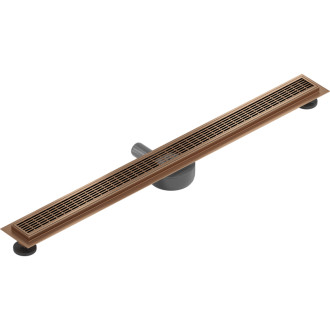 Mexen Flat 360° M33 odpływ liniowy obrotowy 80 cm, miedź szczotkowana - 1C33080-40