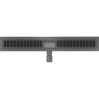 Mexen Flat M33 odpływ liniowy 50 cm, gun gray szczotkowany - 1E33050-15