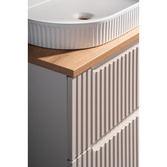 Zestaw meblowy 90cm z blatem i szafką cargo