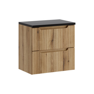 Comad SET-NOCE B BLACK S 60CM Koupelnová sestava 60 cm s deskou