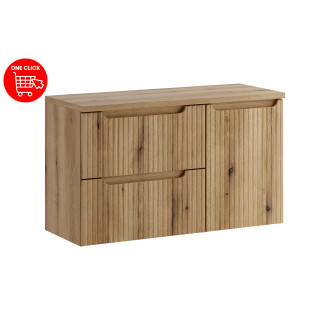 Comad SET-NOCE B OAK 100CM S LB Koupelnová sestava 100 cm