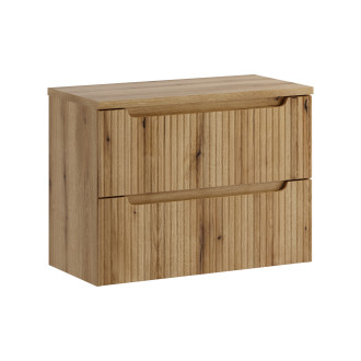 Comad SET-NOCE B OAK 80CM S Koupelnová sestava 80 cm s deskou