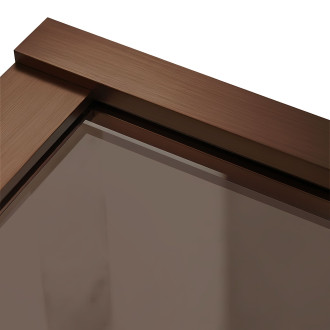 Paravan vanový Rea Elegant Brush Copper 70