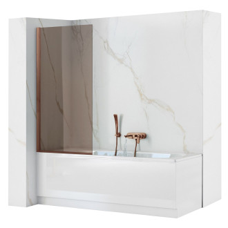 REA Paravan vanový Elegant Brush Copper 80 REA-W5695