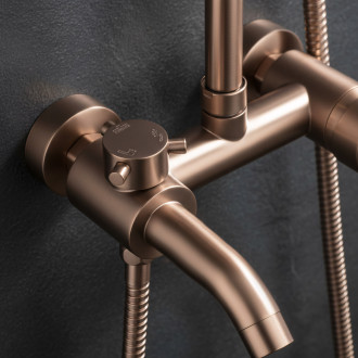 Sprchový set Rea Luis Brush Copper