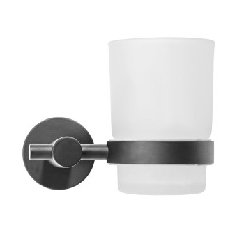 REA Koupelnový věšák, černá REA-77089