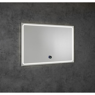 GEMINI zrcadlo s LED osvětlením 100x70cm, chytré funkce