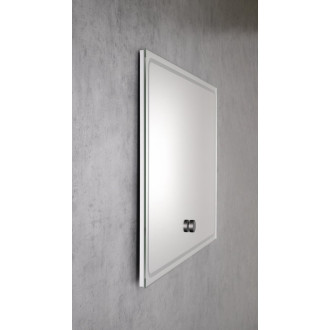 GEMINI zrcadlo s LED osvětlením 100x70cm, chytré funkce
