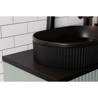 Zestaw meblowy 60cm z blatem, umywalką nablatową Beyond i szafką wysoką