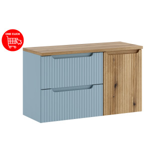 Comad SET-NOD B OAK 100CM S LB Koupelnová sestava 100 cm