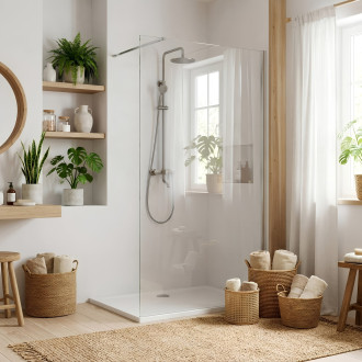 Sprchová zástěna Rea Flexi Transparent / Chrome 70