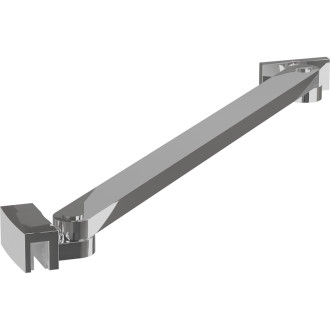 Úhlový držák Mexen pro sprchové dveře a stěny 6-8 mm, chrom - 830-09-01