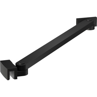 Úhlový držák Mexen pro sprchové dveře a stěny 6-8 mm, černý - 830-09-70