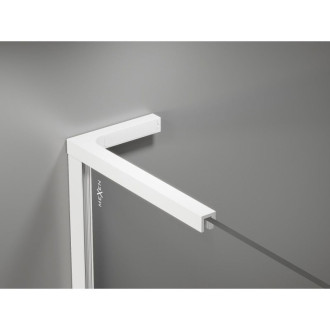 Mexen zestaw stabilizatorów kątowych L do ścianek prysznicowych 10 mm, biały - 800-07-20