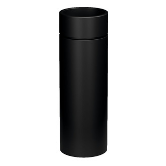 OKE keramické umyvadlo volně stojící, průměr 30x88,5cm, černá mat