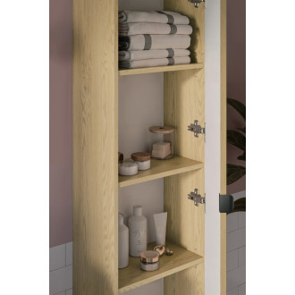 Comad SET-OVC 120CM UM PURE HC Koupelnová sestava 120 cm s umyvadlem a vysokou skříňkou