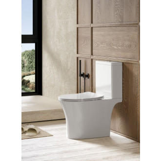 VITO WC kombi, Rimless, spodní/zadní odpad, bílá