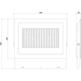 Mexen Luxpro naświetlacz LED, 200W, Zimna - 6500K, 18000 lm, czarny - L230-200-65-70