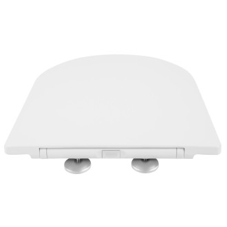 GERRY WC sedátko, SLIM, Soft Close, Easy Take, bílá