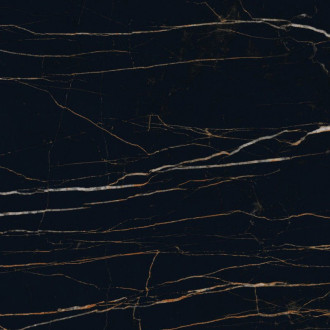 Mexen Flamingo Black gres szkliwiony rekt. G1, płytka podłogowo-ścienna 60 x 60 cm, wysoki połysk - TL215-060-060-00