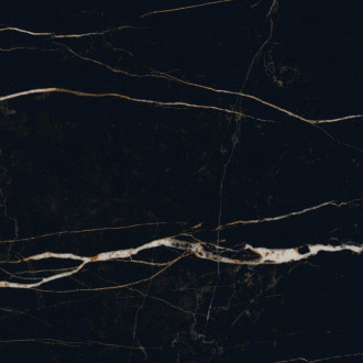 Mexen Flamingo Black gres szkliwiony rekt. G1, płytka podłogowo-ścienna 60 x 60 cm, wysoki połysk - TL215-060-060-00