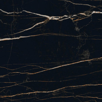 Mexen Flamingo Black gres szkliwiony rekt. G1, płytka podłogowo-ścienna 60 x 60 cm, wysoki połysk - TL215-060-060-00