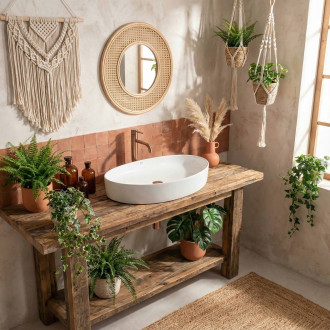 Umyvadlo na desku Joana 65