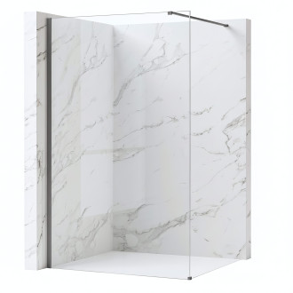 REA Sprchová zástěna Flexi Transparent / Titan 70 KPL-K99468