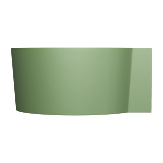 OVO M+ wanna narożna okrągła, 120 x 120 cm, olive mat