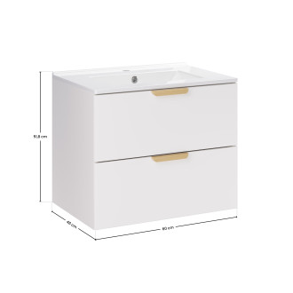 Comad SET-ASW 60CM LAVA Koupelnová sestava 60 cm s nábytkovým umyvadlem Lava