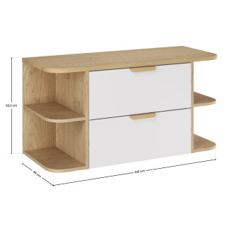Comad SET-ASW B CREMONA 100CM LRSM Koupelnová sestava 100 cm s deskou