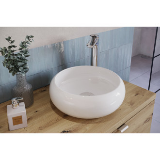 Zestaw meblowy 120cm z blatem i 2 umywalkami nablatowymi Wiki