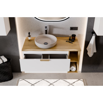 Zestaw meblowy 80cm z umywalką meblową Lava