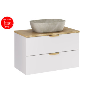 Comad SET-ASW B NAT CREMONA 80CM UN ANNA Koupelnová sestava 80 cm