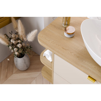 Comad SET-ASW B CREMONA 120CM LRSM Koupelnová sestava 120 cm s deskou