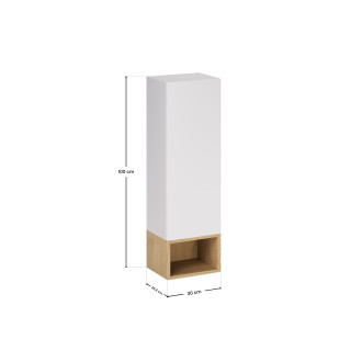 Comad SET-ASW SP UR 30X20 Koupelnová sestava s polosloupkem a regálem