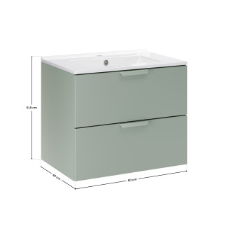 Comad SET-ASG 60CM LAVA Koupelnová sestava 60 cm s nábytkovým umyvadlem Lava