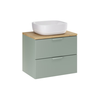 Zestaw meblowy 60cm z blatem i umywalką nablatową Smile