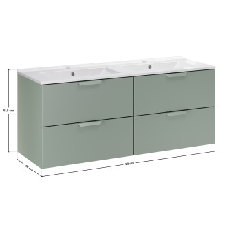 Comad SET-ASG 120CM LAVA Nábytková sestava 120 cm s nábytkovým umyvadlem Lava