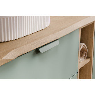 Zestaw meblowy 120cm z blatem i 2 umywalkami nablatowymi Beyond