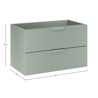 Comad ASTER GREEN 82-80-46-2S Skříňka pod umyvadlo 80 cm 2 zásuvky