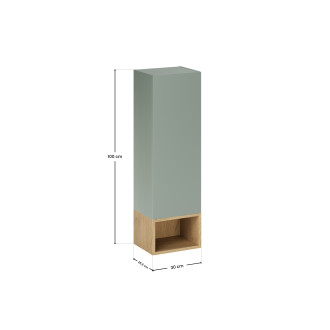 Comad SET-ASG SP UR 30X20 Koupelnová sestava s polosloupkem a regálem