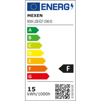 Mexen Nova 6x LED žárovka E27, A60, 15W, neutrální - 4000K, 1575 lm - L100-E27-1540-01x06