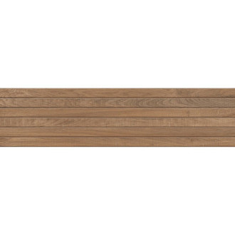 Mexen Western Wood Bruno gres szkliwiony rekt. G1, płytka drewnopodobna podłogowo-ścienna 120 x 30 cm, mat - TL702-120-030-51