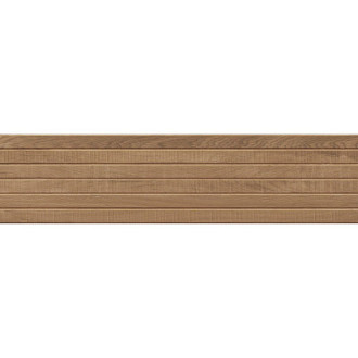 Mexen Western Wood Walnut gres szkliwiony rekt. G1, płytka drewnopodobna podłogowo-ścienna 120 x 30 cm, mat - TL702-120-030-54
