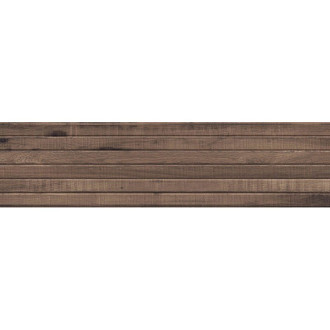 Mexen Western Wood Choco gres szkliwiony rekt. G1, płytka drewnopodobna podłogowo-ścienna 120 x 30 cm, mat - TL702-120-030-56