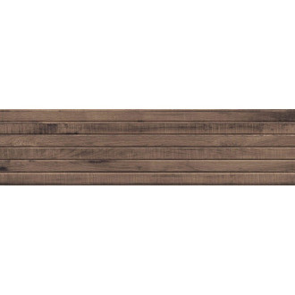 Mexen Western Wood Choco gres szkliwiony rekt. G1, płytka drewnopodobna podłogowo-ścienna 120 x 30 cm, mat - TL702-120-030-56