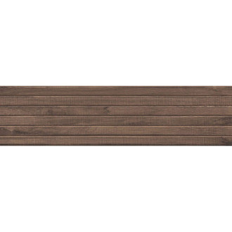 Mexen Western Wood Choco gres szkliwiony rekt. G1, płytka drewnopodobna podłogowo-ścienna 120 x 30 cm, mat - TL702-120-030-56